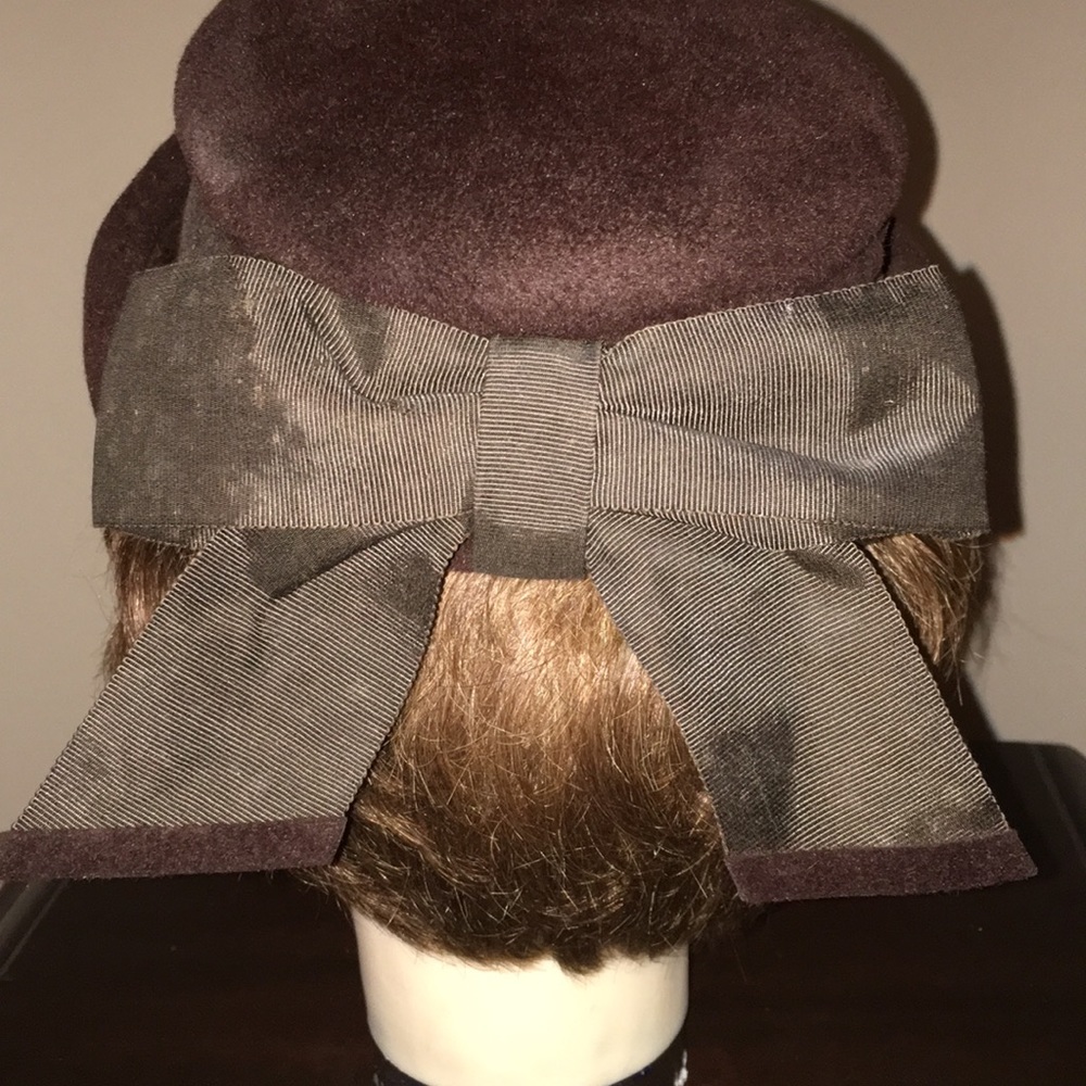 1940s Vintage Ladies Wool Dress Hat